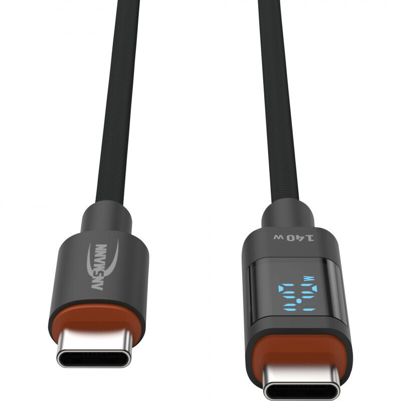 Ansmann USB 2.0 USB-C male - USB-C 140W 1.2m (1700-0176) - Image 2