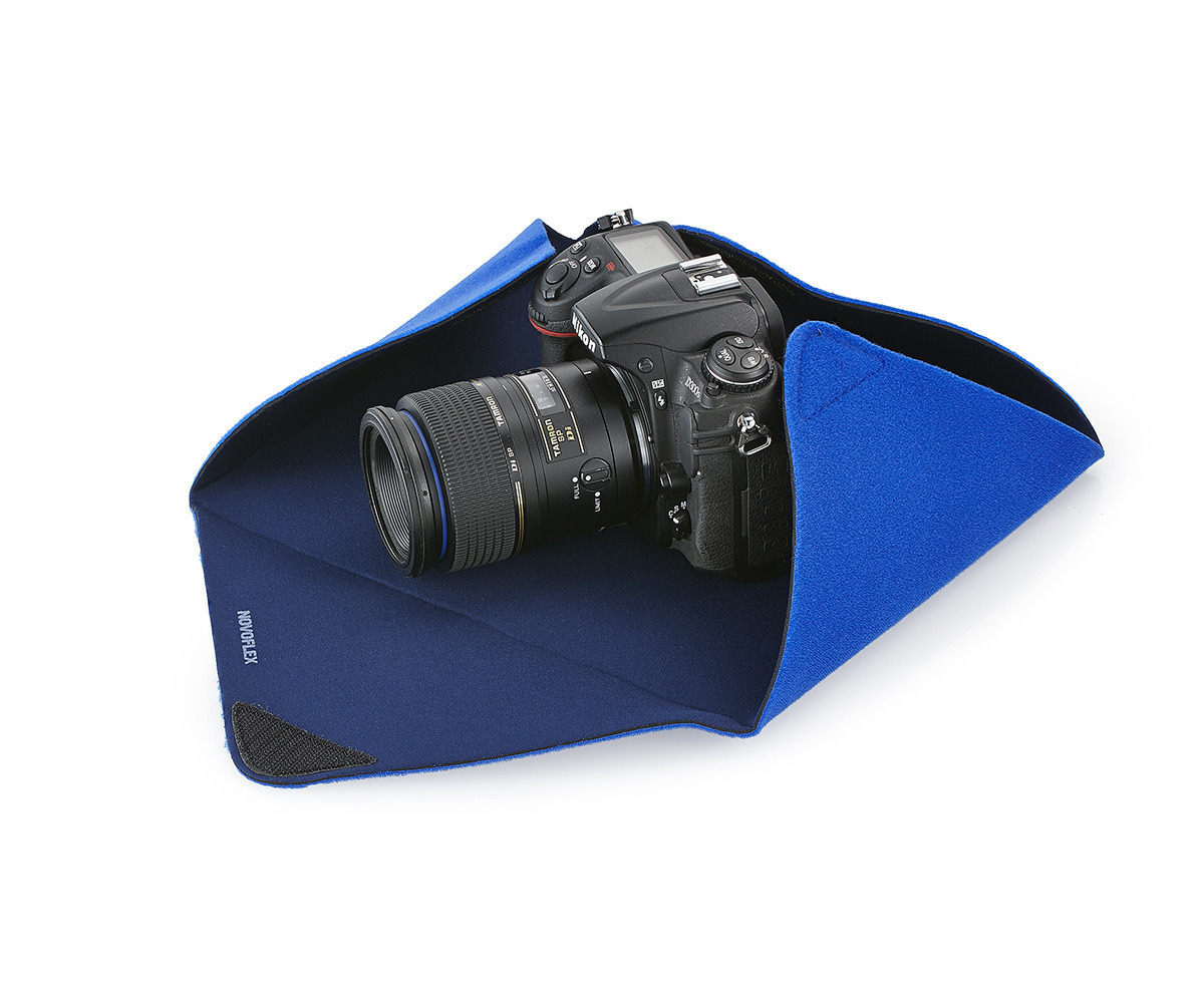 Novoflex Κάλυμμα Φωτογραφικής Μηχανής Bluewrap Μέγεθος XLarge σε Μπλε Χρώμα