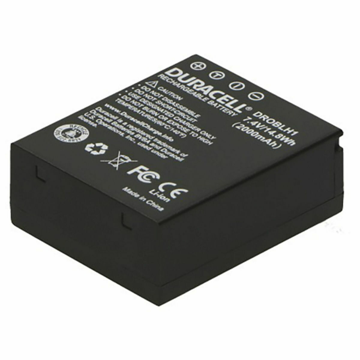 Duracell Μπαταρία Φωτογραφικής Μηχανής BLH-1 2000mAh Συμβατή με Olympus - Image 2
