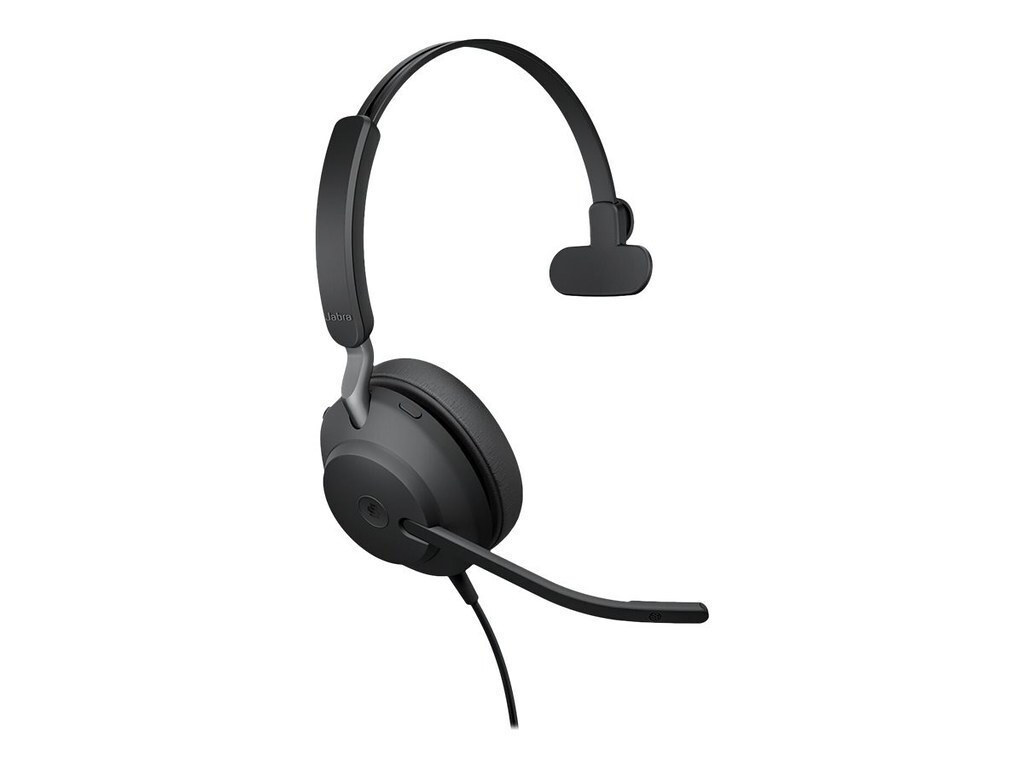 Jabra Evolve2 40 SE VOIP Headset USB-A MS Mono (24189-899-999) - Image 2