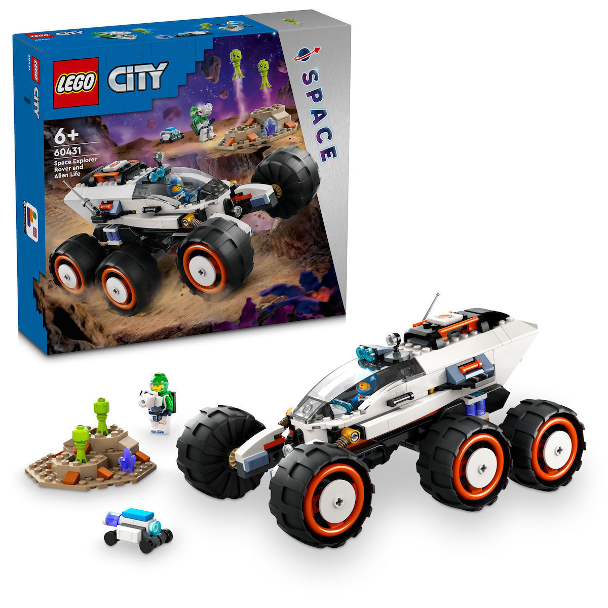 Lego City Space Explorer Rover And Alien Life για 6+ Ετών