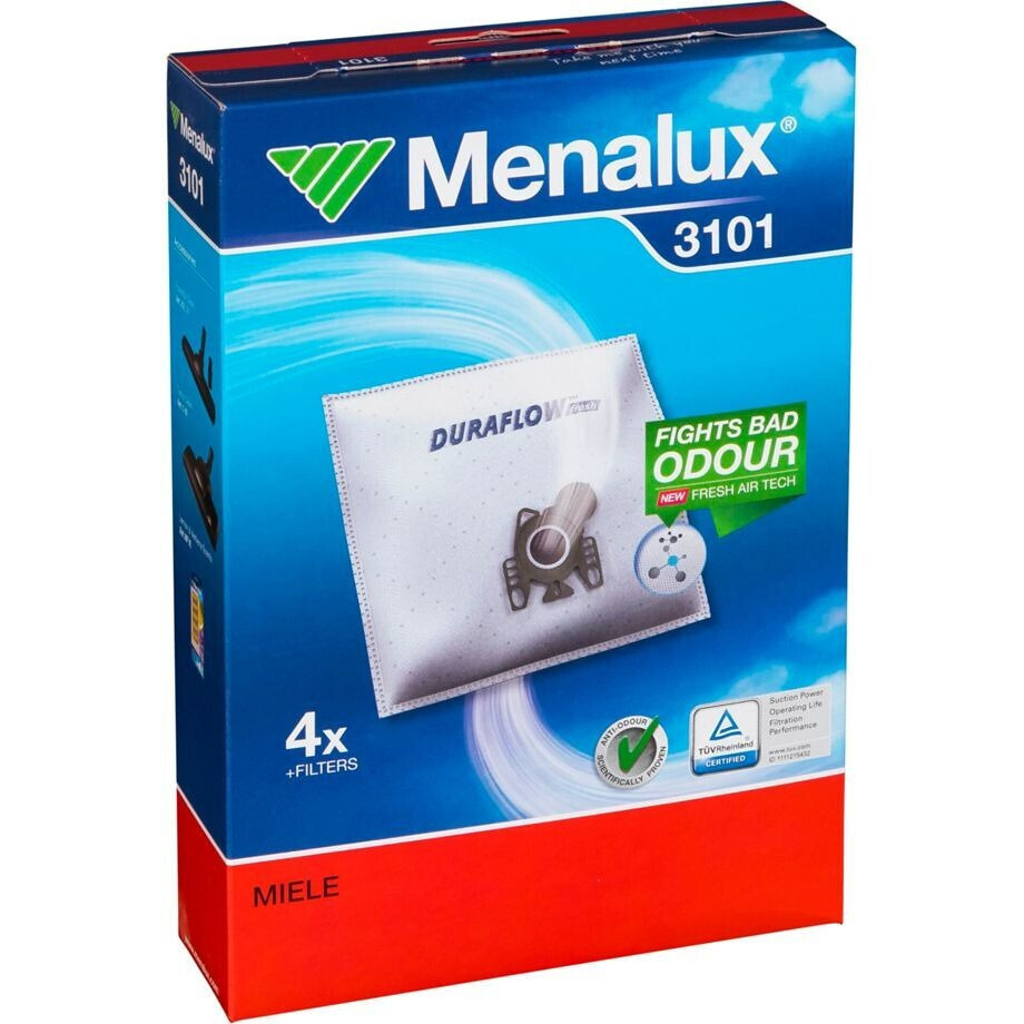 Menalux 3101 Σακούλες Σκούπας Συμβατή με Σκούπα