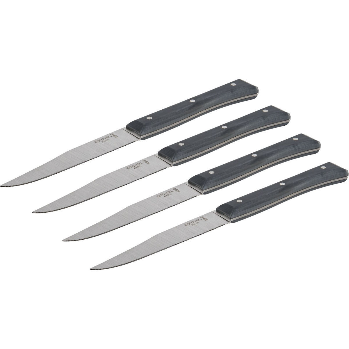 Opinel Facette Μαχαίρια Φαγητού από Ανοξείδωτο Ατσάλι 11cm 002565 4τμχ - Image 2