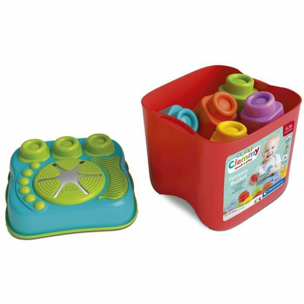 Baby Clementoni Basket Premium για 6+ Μηνών 15τμχ