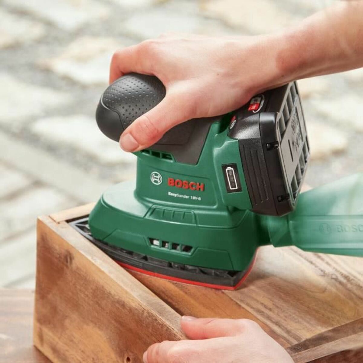 Bosch Easysander Τριβείο Δέλτα 18V Solo με Σύστημα Αναρρόφησης - Image 3