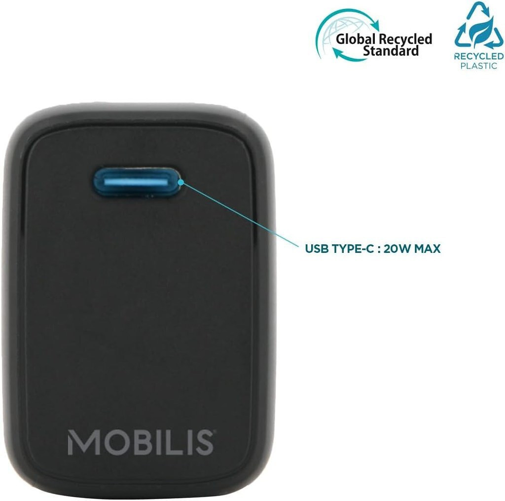 Mobilis 001361 USB-C Χωρίς Καλώδιο 20W - Image 2