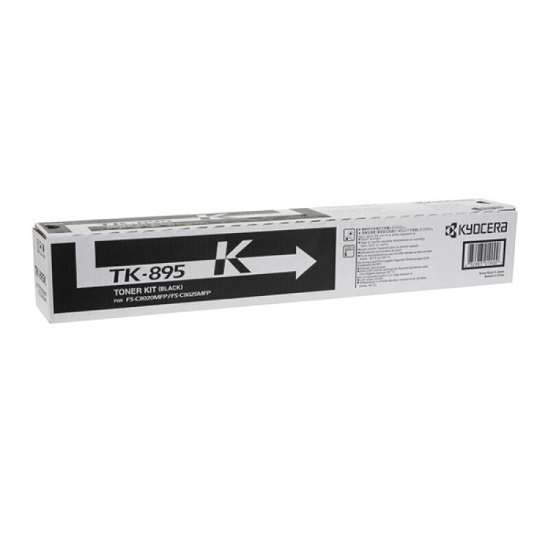 Kyocera TK-895K Γνήσιο Toner Laser Εκτυπωτή Μαύρο 12000 Σελίδων