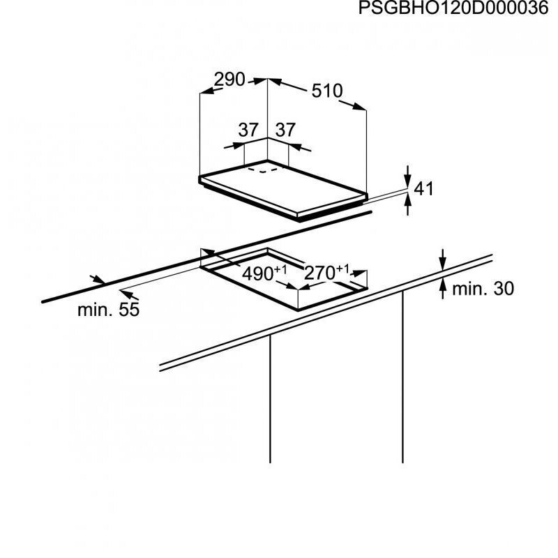 Electrolux Υγραερίου Ασημί EGG3322NVX - Image 10