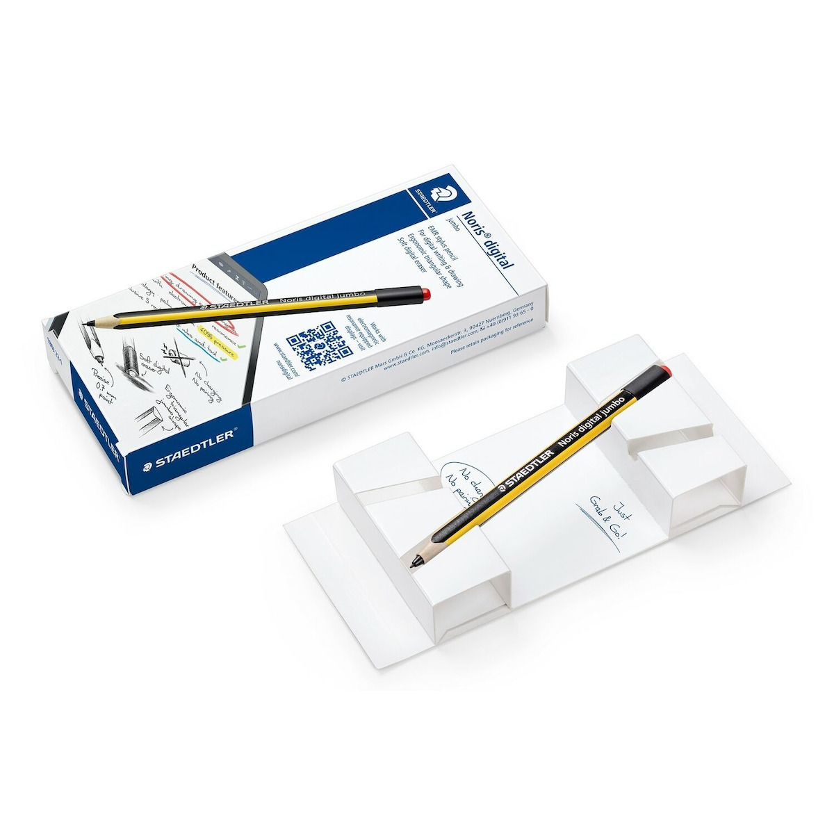 Staedtler Noris Digital Jumbo Black, Yellow - Image 5