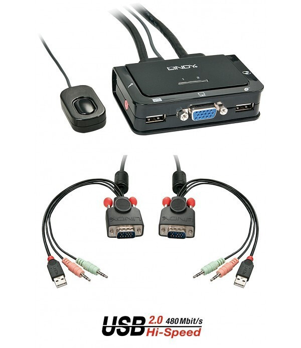 Lindy KVM & Data Switch 42342 - Image 2