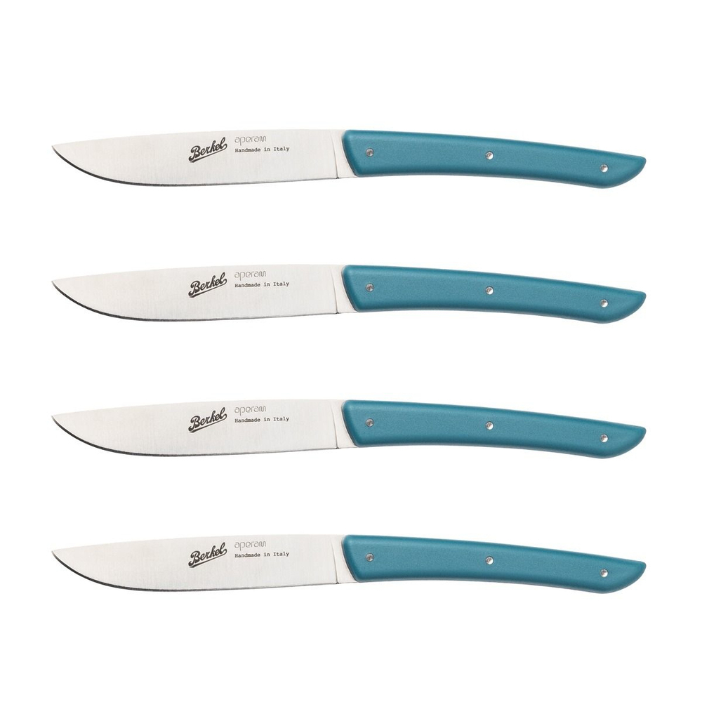 Berkel Μαχαίρια Steak από Ανοξείδωτο Ατσάλι 11cm KCO4SW11SRPBL 4τμχ