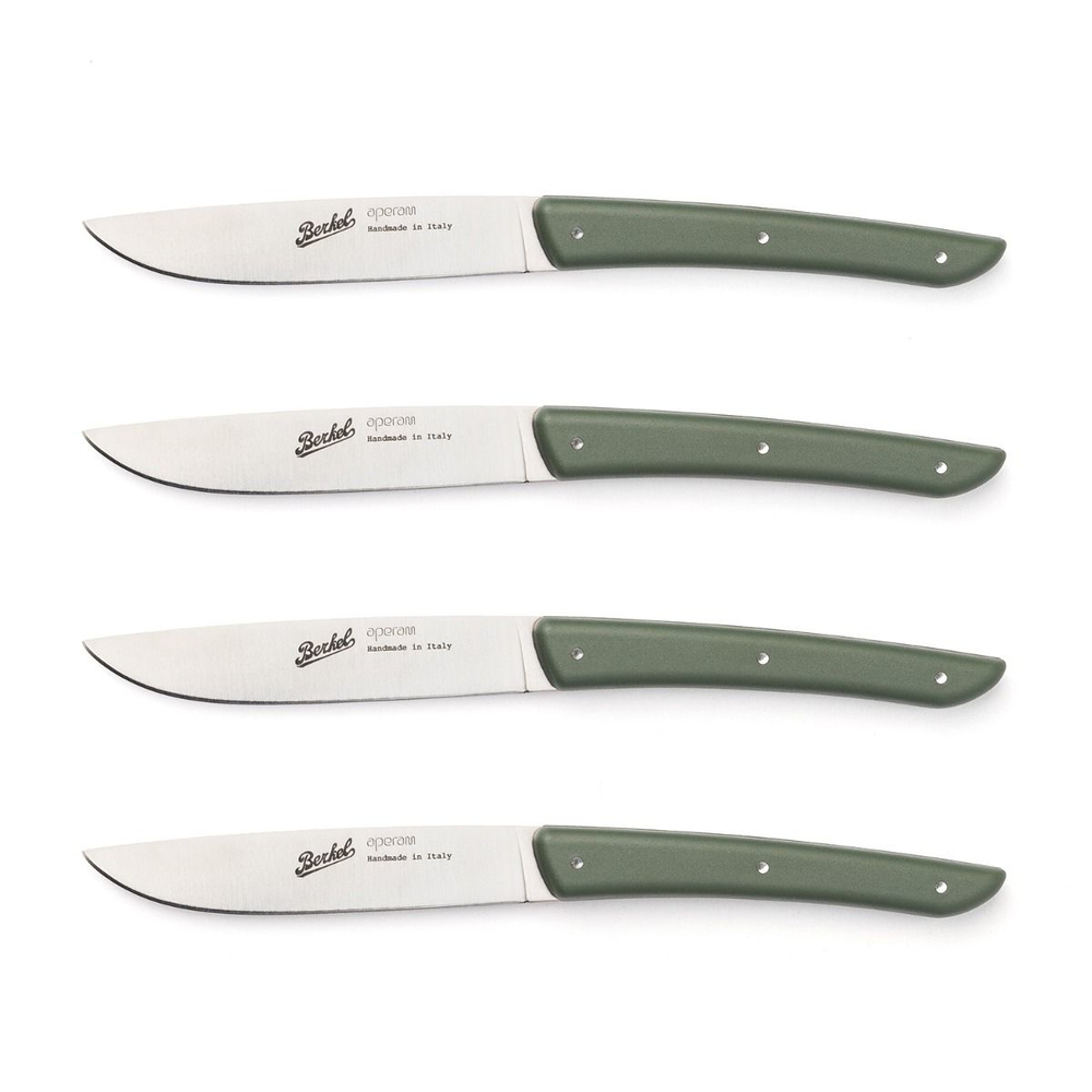 Berkel Μαχαίρια Steak από Ανοξείδωτο Ατσάλι 11cm KCO4SW11SROBL 4τμχ