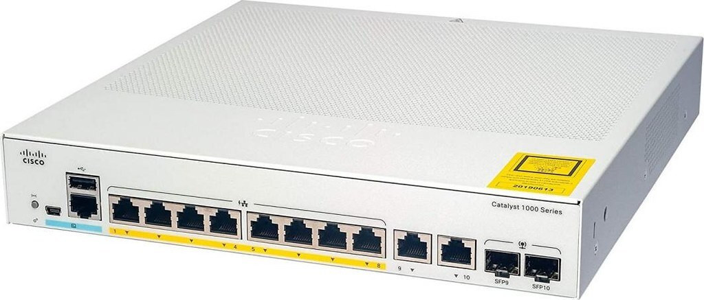 Cisco Catalyst C1200-8P-E-2G Managed L2 PoE+