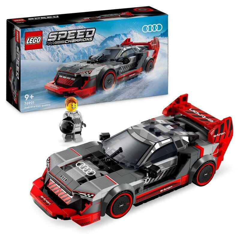 Lego Speed Champions Audi S1 E-tron Quattro Race Car για 9+ Ετών - Image 4