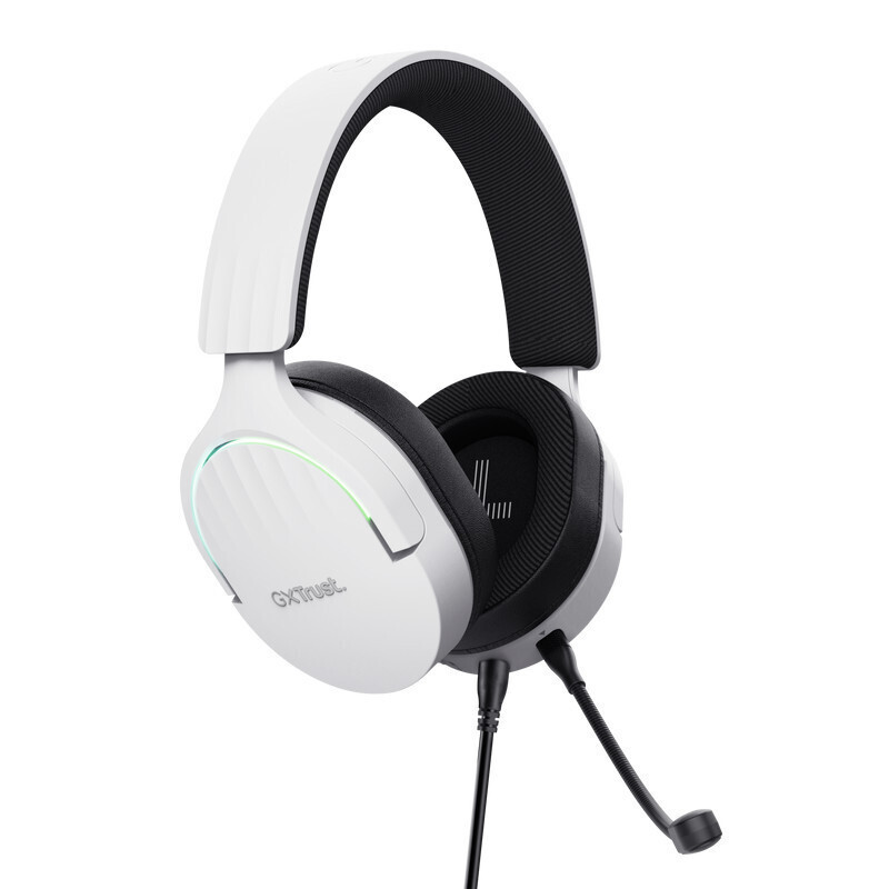 Trust GXT490 Fayzo Over Ear Gaming Headset με σύνδεση USB Λευκό - Image 5