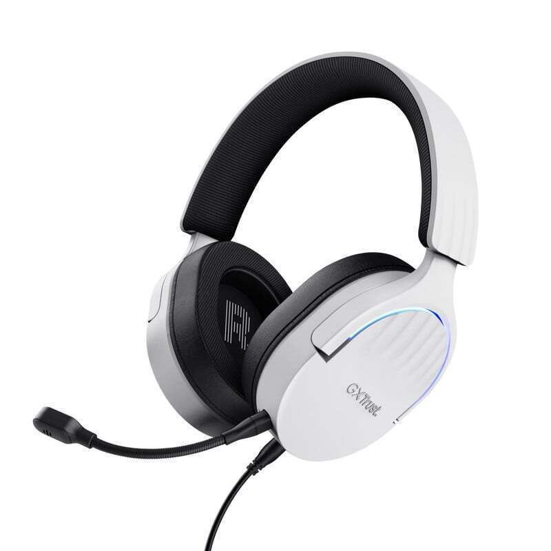 Trust GXT490 Fayzo Over Ear Gaming Headset με σύνδεση USB Λευκό - Image 6
