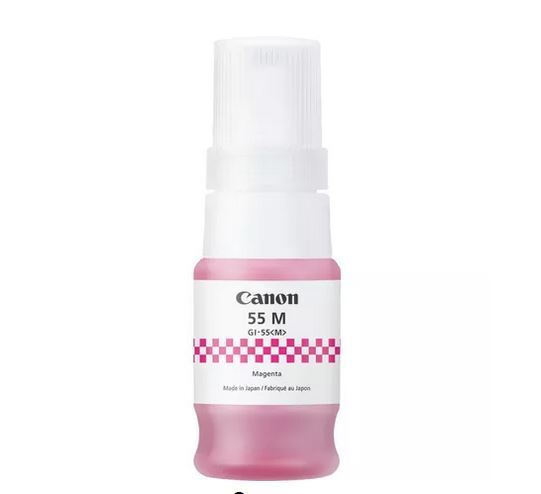 Canon GI-55M Γνήσιο Μελάνι Εκτυπωτή InkJet Ματζέντα (6290C001)