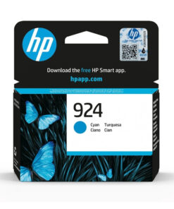 HP 924 Γνήσιο Μελάνι Εκτυπωτή InkJet Κυανό (4K0U3NE)