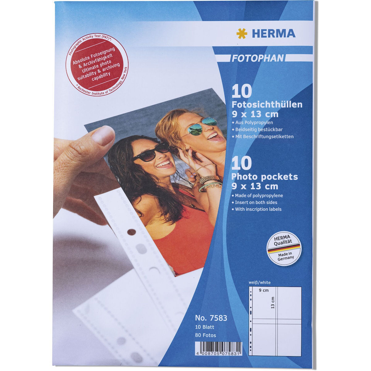 Herma Πλαστικές Ζελατίνες για Έγγραφα A4 Fotophan