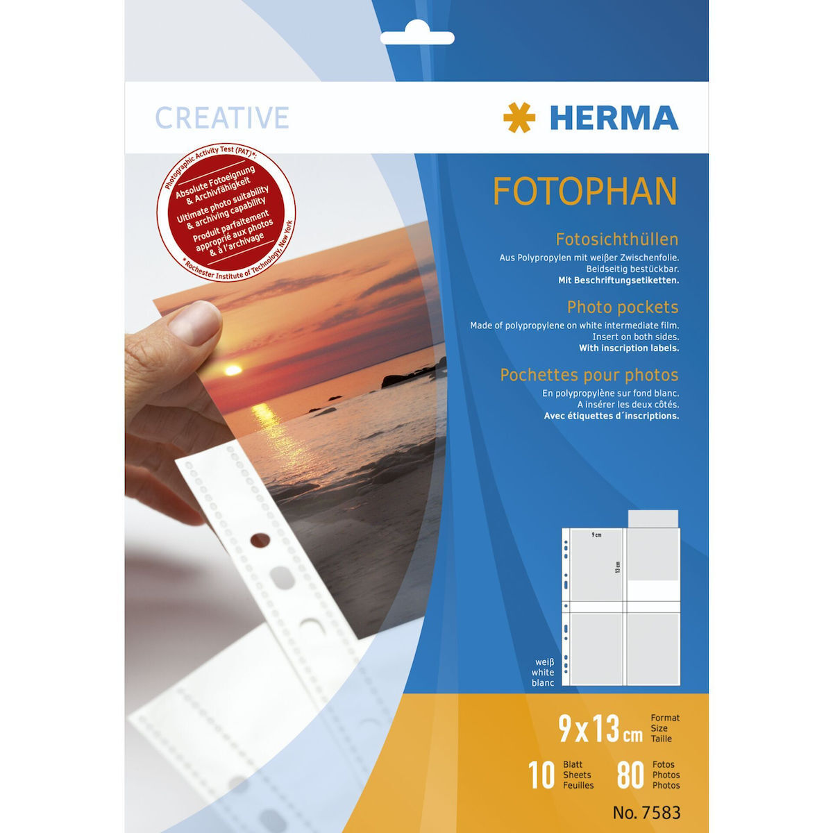 Herma Πλαστικές Ζελατίνες για Έγγραφα A4 Fotophan - Image 6