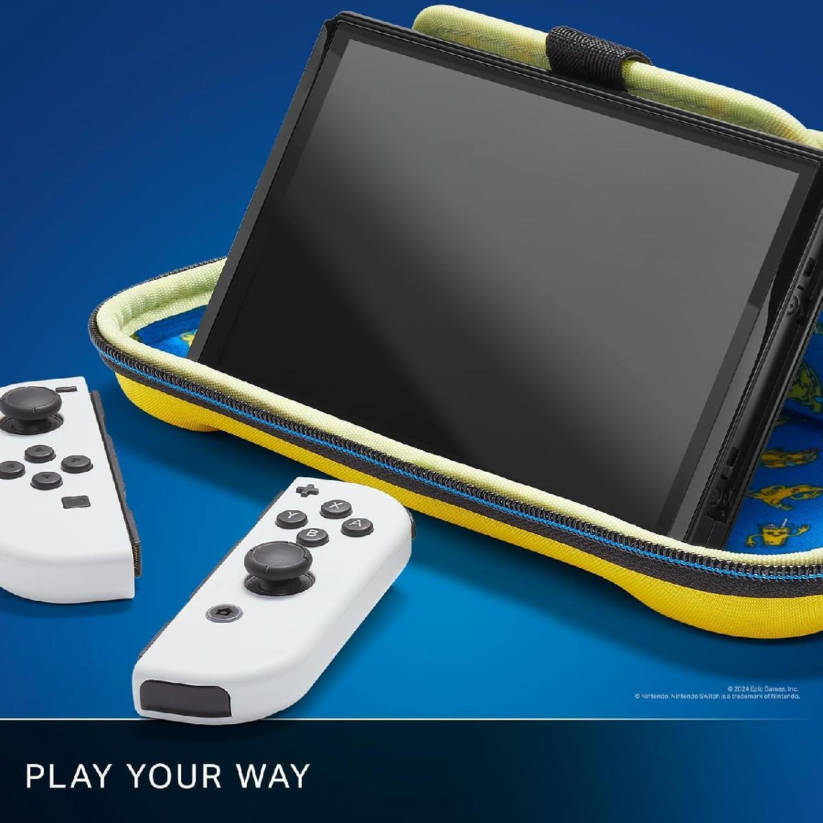 PowerA Πλαστική Θήκη Μεταφοράς για Κονσόλα Switch OLED / Switch Κίτρινη - Image 5