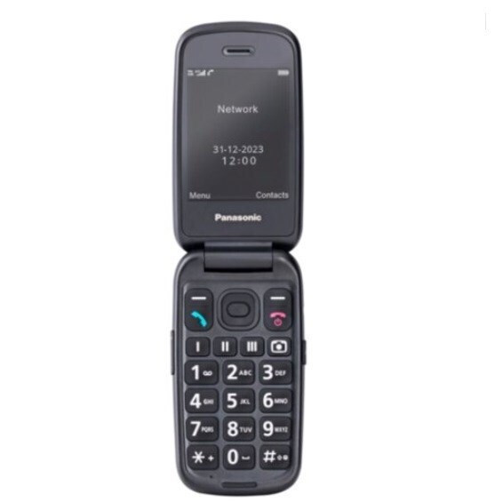 Panasonic KX-TU550 Single SIM Ανθεκτικό Κινητό Μαύρο - Image 7
