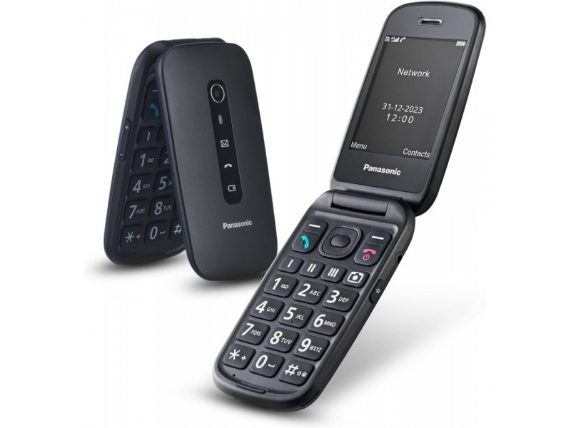 Panasonic KX-TU550 Single SIM Ανθεκτικό Κινητό Μαύρο - Image 9