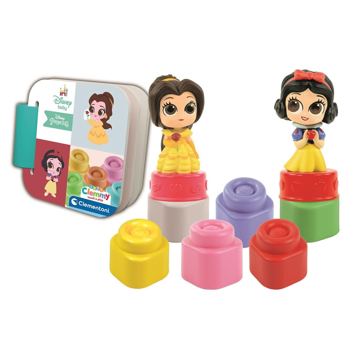 Baby Clementoni Snow White & Belle για 10+ Μηνών 6τμχ - Image 3