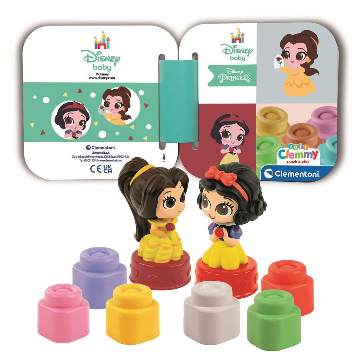 Baby Clementoni Snow White & Belle για 10+ Μηνών 6τμχ - Image 2
