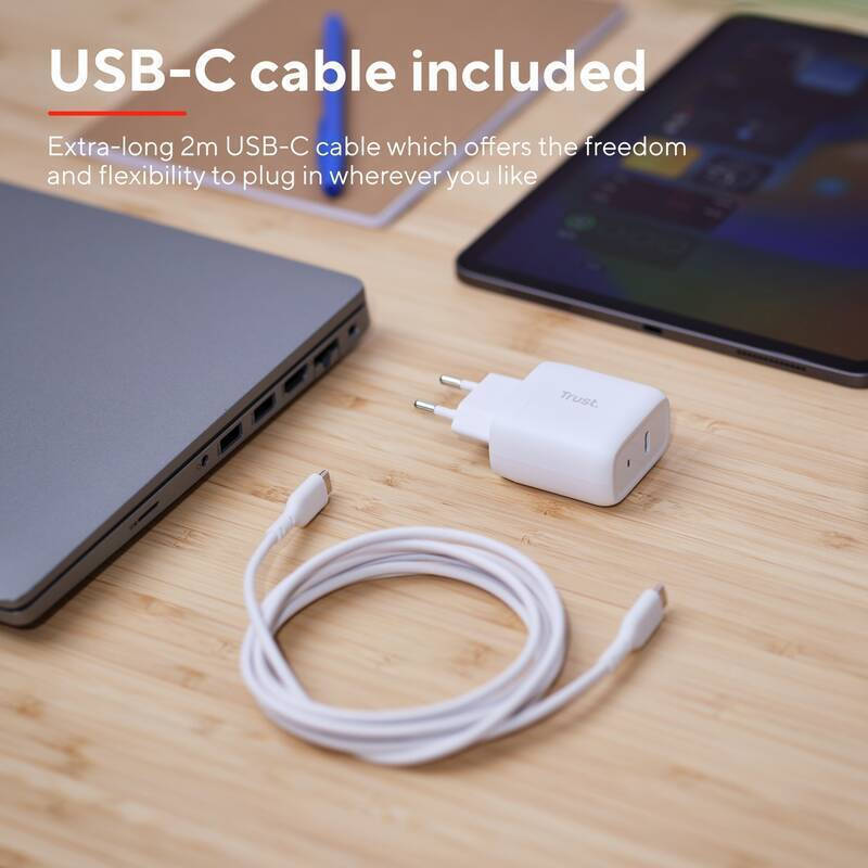Trust Maxo USB-C 45W με Καλώδιο USB-C - USB-C - Image 5