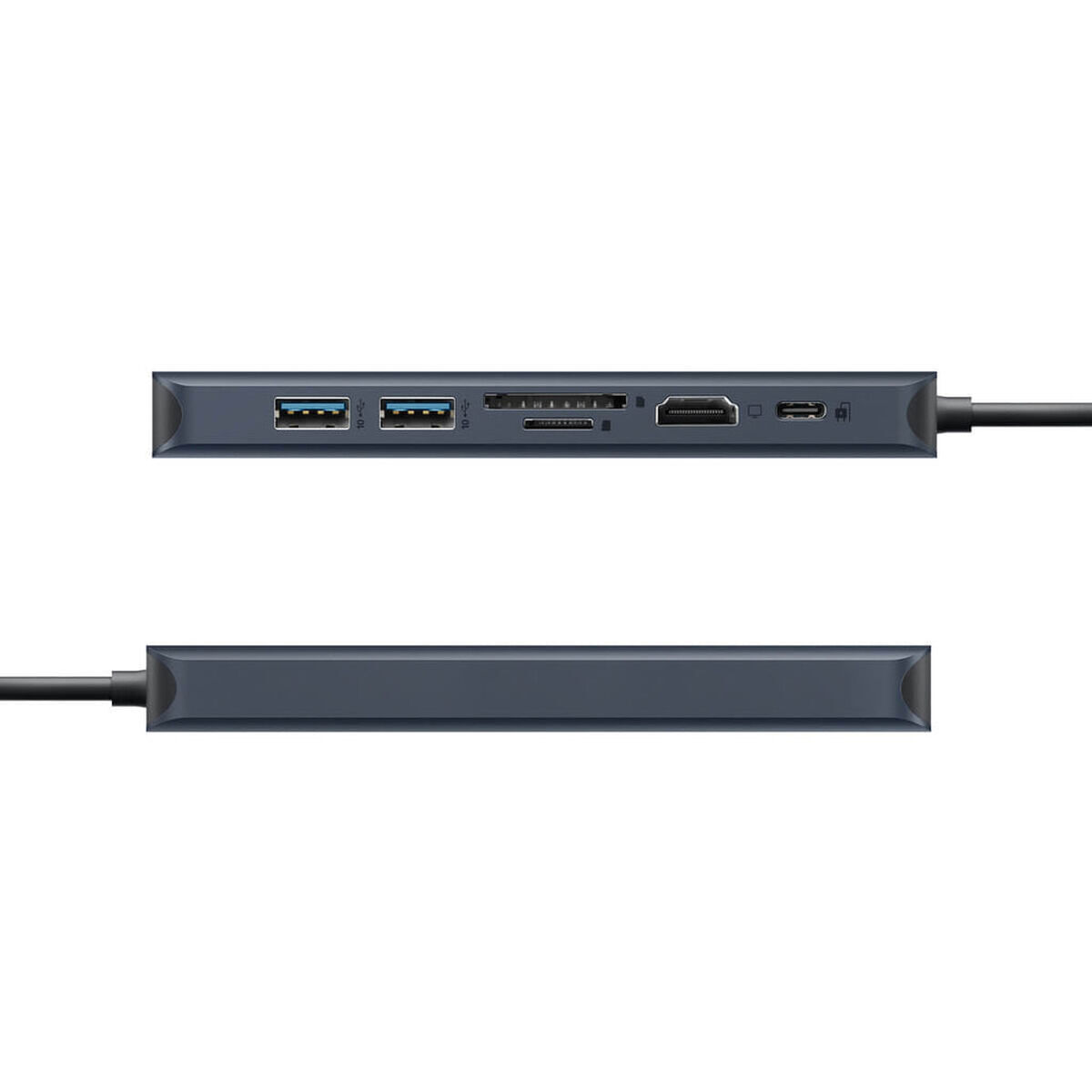 Targus USB 3.2 Hub 7 Θυρών με σύνδεση USB-A / Ethernet Μπλε - Image 3