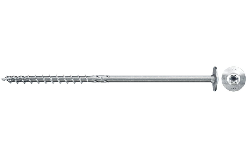 Fischer Ξυλόβιδα με Διάμετρο M8 και Μήκος 140mm Powerfast Ii