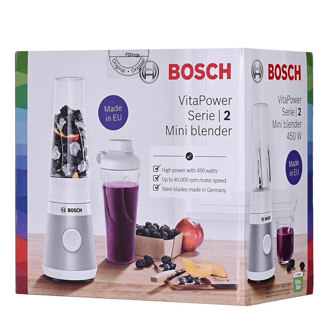 Bosch MMB2111T με Κανάτα 0.65lt 450W Inox - Image 9