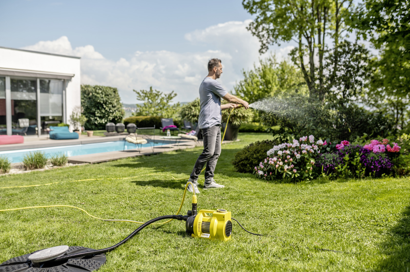 Karcher BP 4.500 Ηλεκτρική Αντλία Επιφάνειας 550W Μονοφασική - Image 2