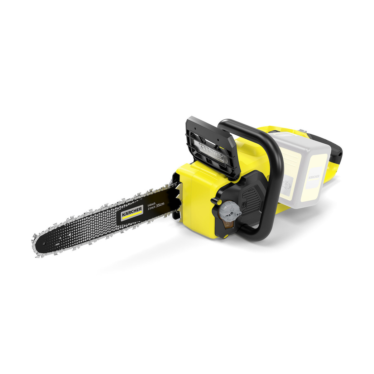 Karcher CNS 36-35 Battery Αλυσοπρίονο Μπαταρίας Solo Brushless 36V 5.5kg με Λάμα 35cm