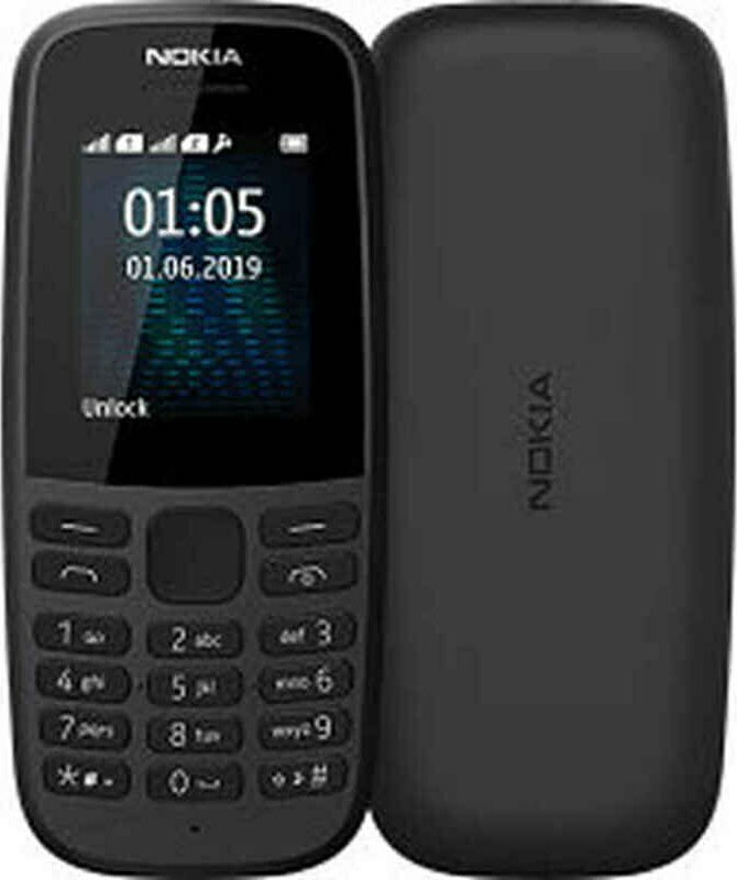 Nokia 105 (2019) Dual SIM Κινητό με Κουμπιά (Ελληνικό Μενού) Μαύρο - Image 4