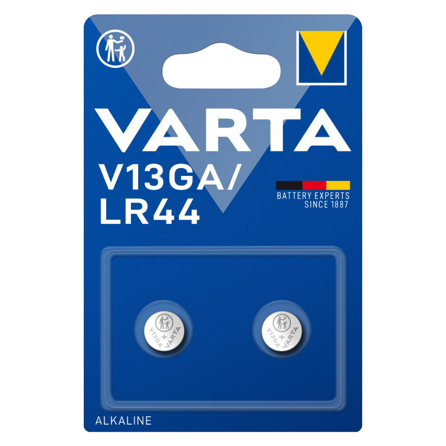 Varta Professional Electronics V13GA Αλκαλικές Μπαταρίες Ρολογιών LR44 1.5V 2τμχ