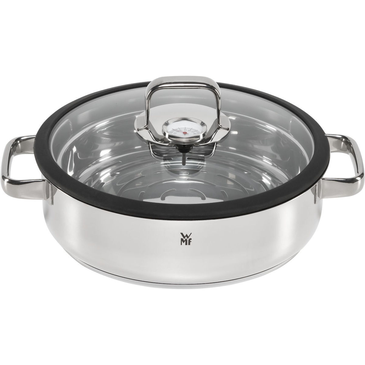WMF Vitalis Ανοξείδωτη Ρηχή Κατσαρόλα 5lt / 28cm - Image 4