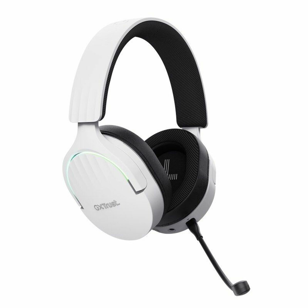 Trust GXT 491 Fayzo Ασύρματο Over Ear Gaming Headset με σύνδεση Bluetooth / USB Λευκό - Image 4
