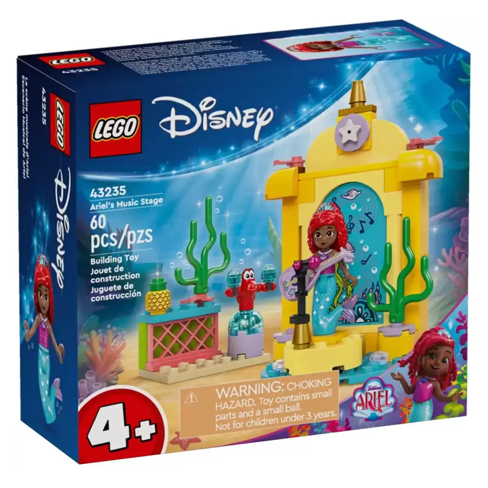 Lego Disney Ariel's Music Stage για 4+ Ετών 60τμχ