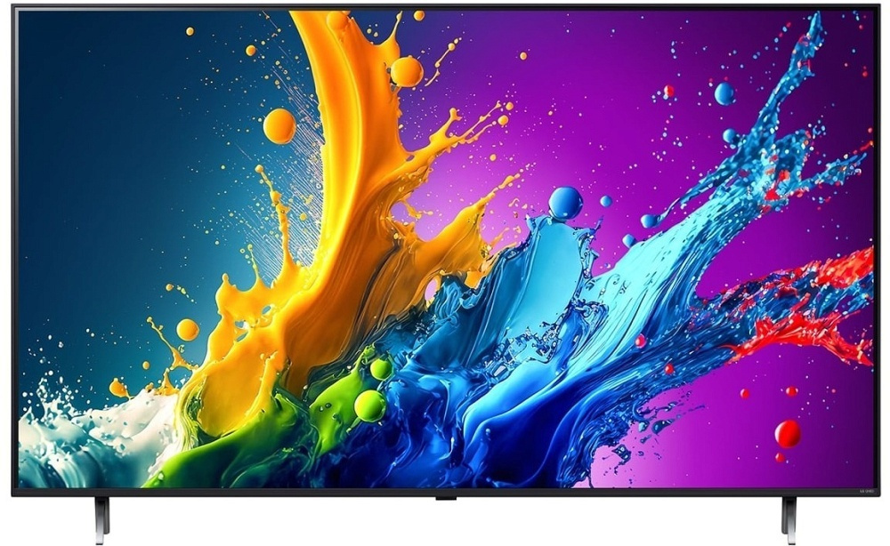 LG Smart Τηλεόραση 75" 4K UHD QNED QNED80 HDR (2024) 75QNED80T6A