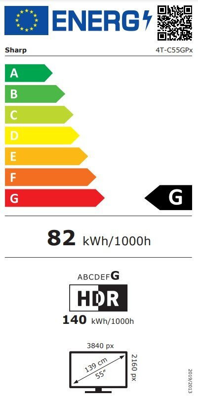 Sharp Smart Τηλεόραση 55" 4K UHD QLED 55GP6260E HDR (2023) - Image 11