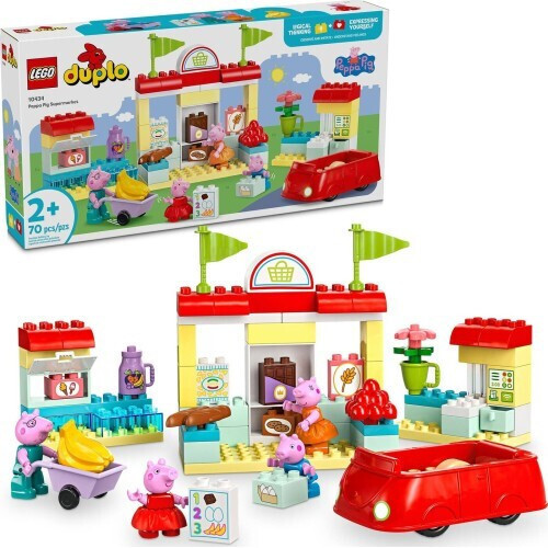 Lego Duplo Peppa Pig Supermarket για 2+ Ετών 70τμχ - Image 2