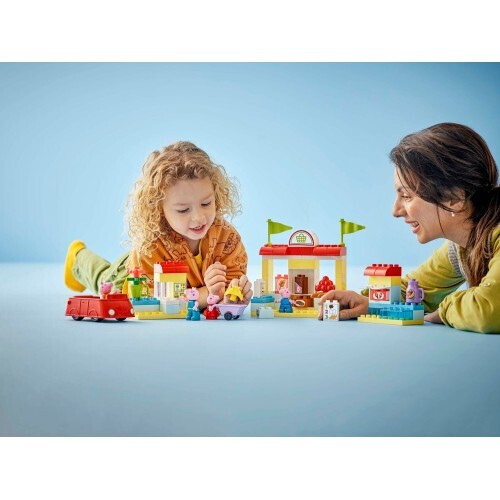 Lego Duplo Peppa Pig Supermarket για 2+ Ετών 70τμχ - Image 6