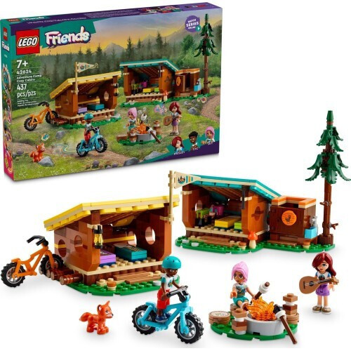 Lego Friends Adventure Camp Cozy Cabins για 7+ Ετών 437τμχ - Image 2