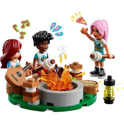 Lego Friends Adventure Camp Cozy Cabins για 7+ Ετών 437τμχ - Image 6