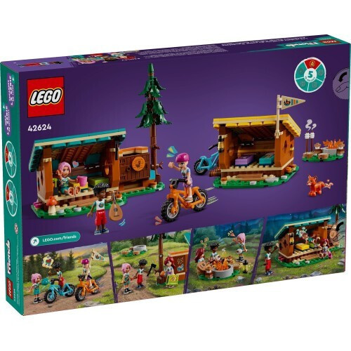 Lego Friends Adventure Camp Cozy Cabins για 7+ Ετών 437τμχ - Image 8