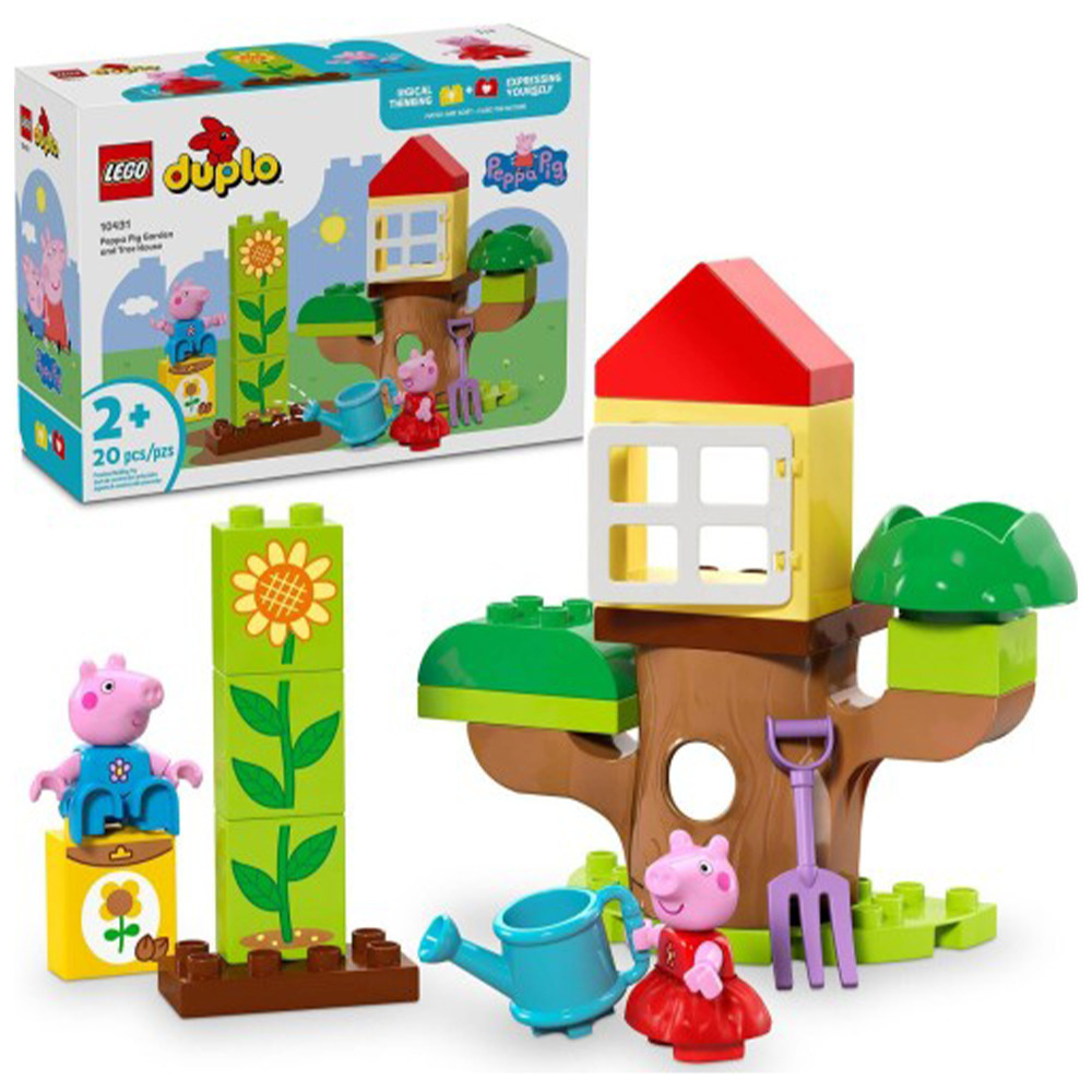 Lego Duplo Peppa Pig Garden And Tree House για 2+ Ετών 20τμχ - Image 3