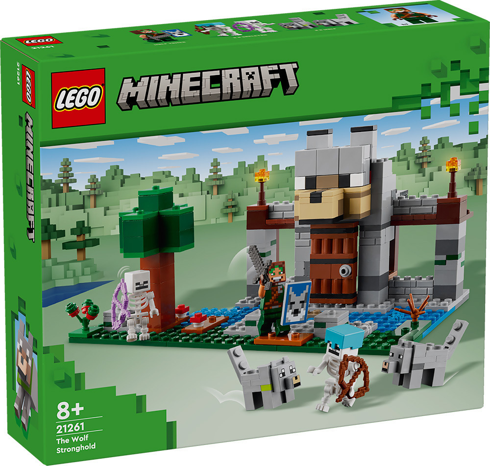 Lego Minecraft The Wolf Stronghold για 8+ Ετών