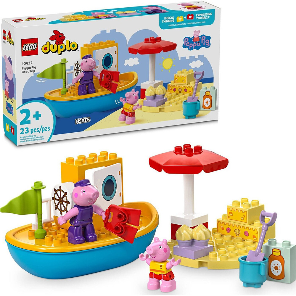 Lego Duplo Peppa Pig Boat Trip για 2+ Ετών - Image 3